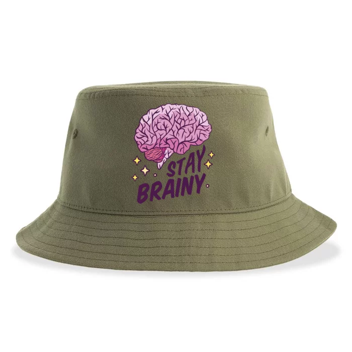 Stay Brainy Sustainable Bucket Hat