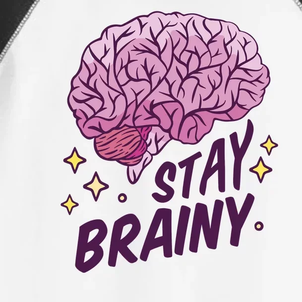 Stay Brainy Toddler Fine Jersey T-Shirt