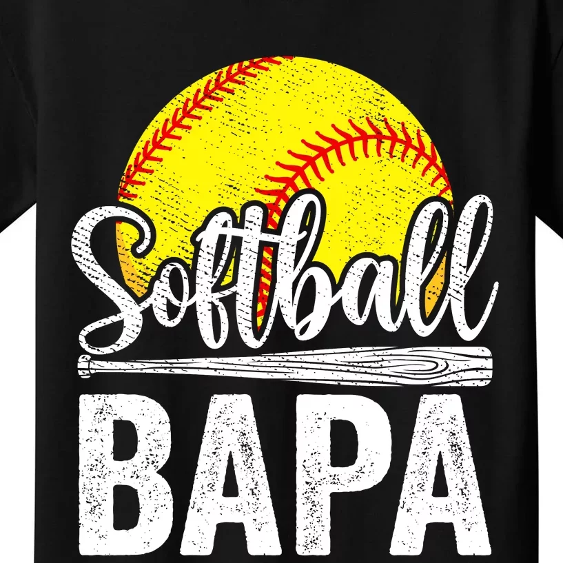 Softball Bapa Kids T-Shirt