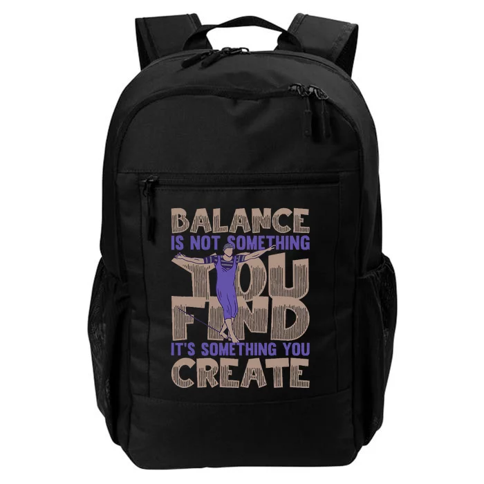 Slackliners Balance Slacklining Daily Commute Backpack