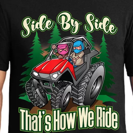 Side By Side ATV Four Wheeler Off Road Riding Pajama Set