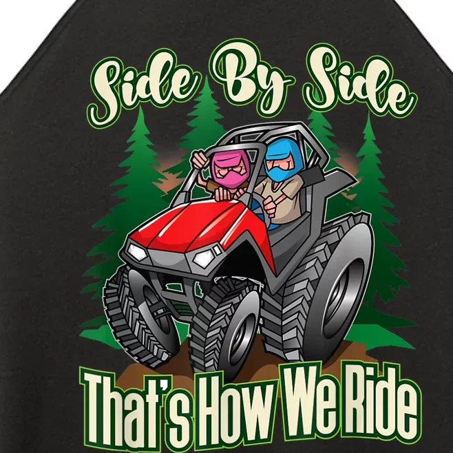 Side By Side ATV Four Wheeler Off Road Riding Women’s Perfect Tri Rocker Tank