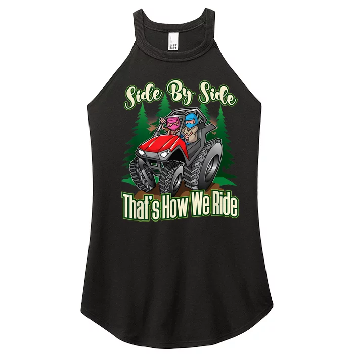 Side By Side ATV Four Wheeler Off Road Riding Women’s Perfect Tri Rocker Tank