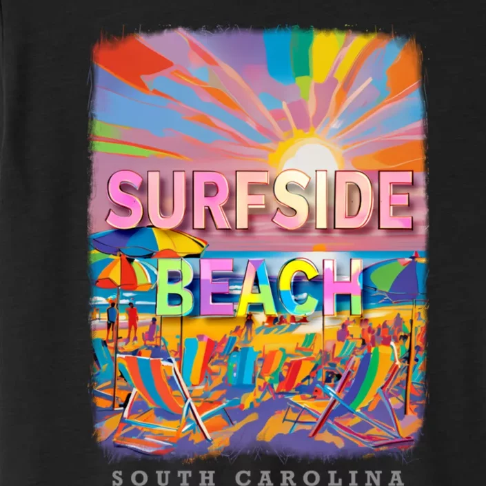 Surfside Beach South Carolina Sc Beachside Bliss Sd285 ChromaSoft Performance T-Shirt