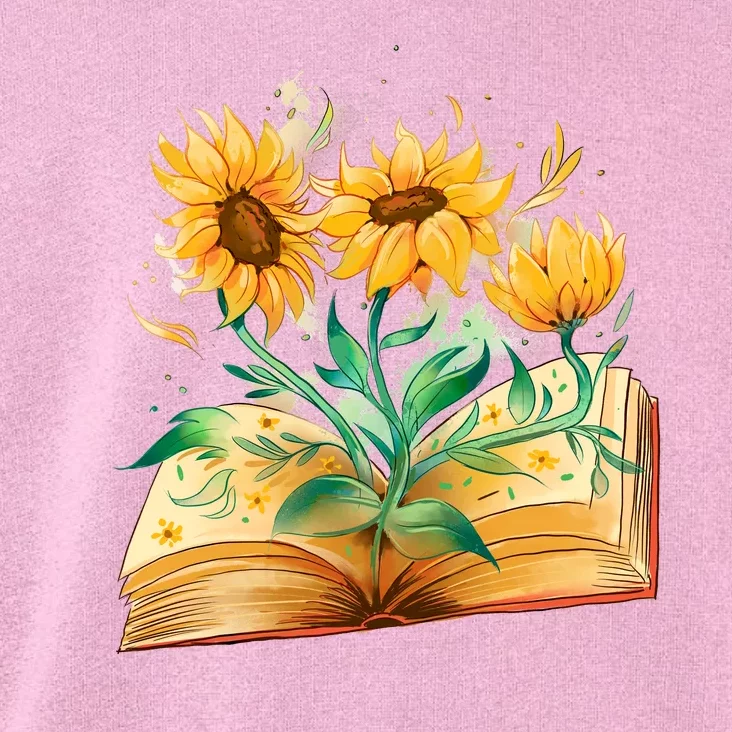 Sunflower Book Toddler Hoodie