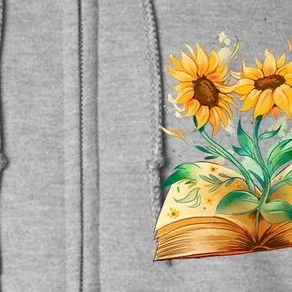 Sunflower Book Full Zip Hoodie