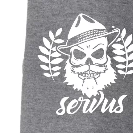 Servus Bavaria Skull Doggie 3-End Fleece Hoodie