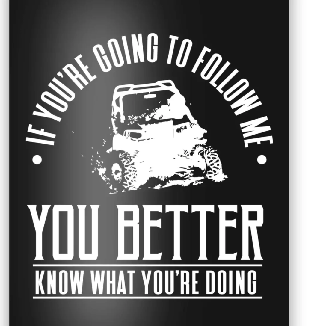 Side By Side Sxs Utility Terrain Vehicle Utv Rov Lover Gift Poster