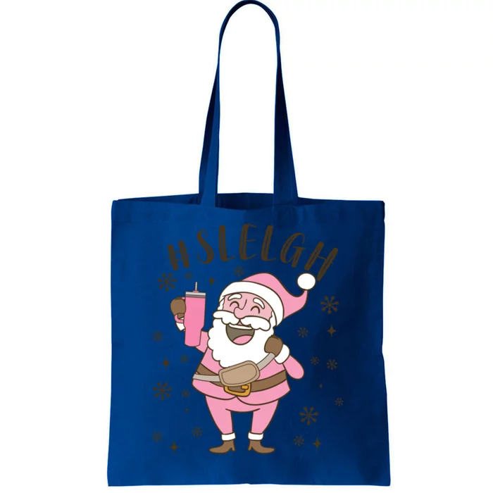 Sleigh Bougie Santa Tumbler Boojee Boujee Funny Christmas Great Gift Tote Bag