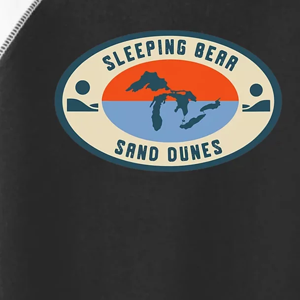 Sleeping Bear Sand Dunes Michigan Michigander Great Lakes Toddler Fine Jersey T-Shirt