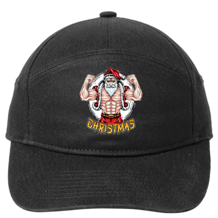 Santa Beast 7-Panel Snapback Hat