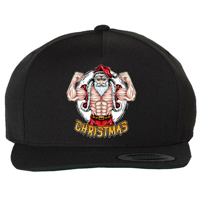 Santa Beast Wool Snapback Cap