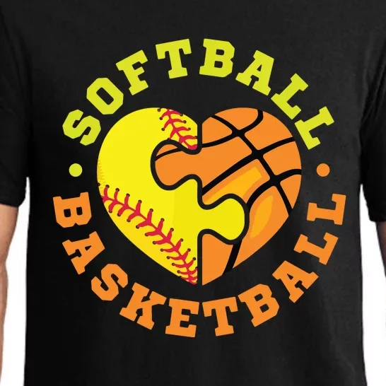 Softball Basketball Pajama Set