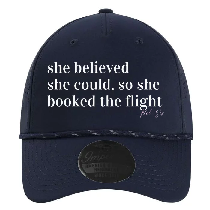 She Believed She Could, So She Booked Performance The Dyno Cap