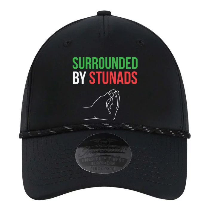 Surrounded By Stunads Funny Italian Sayings Performance The Dyno Cap