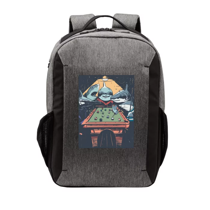 Sharks Billiard Vector Backpack