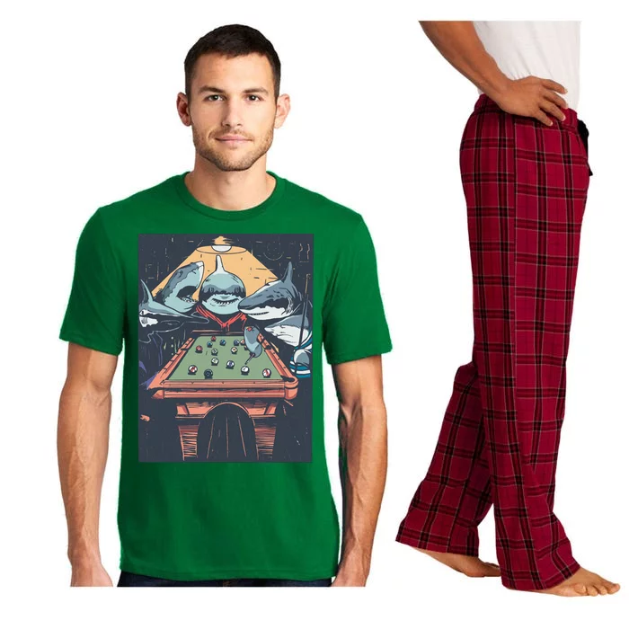 Sharks Billiard Pajama Set