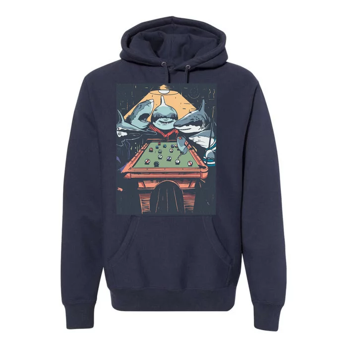 Sharks Billiard Premium Hoodie