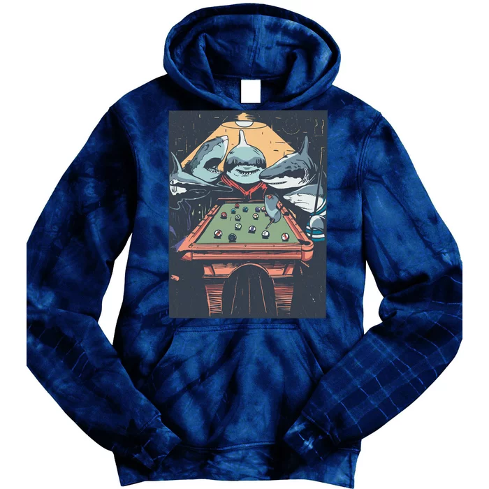 Sharks Billiard Tie Dye Hoodie