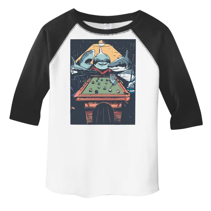 Sharks Billiard Toddler Fine Jersey T-Shirt