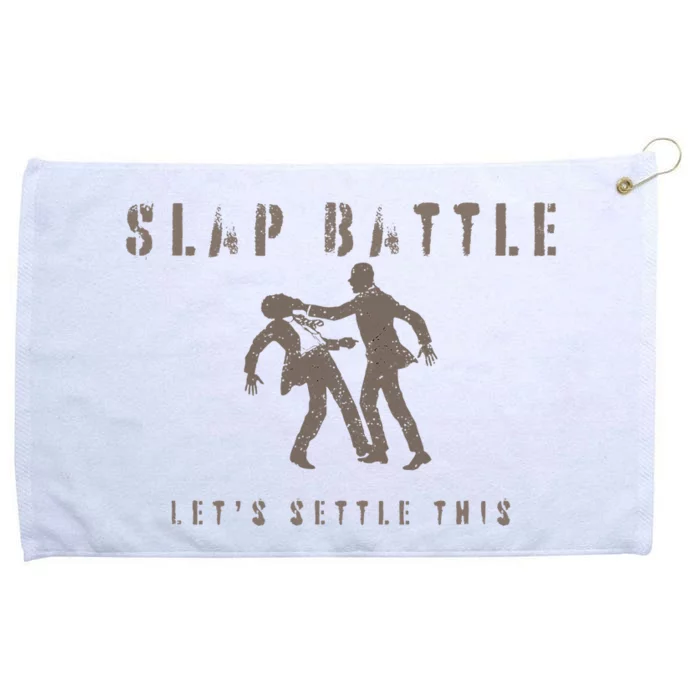 Slap Battle Grommeted Golf Towel