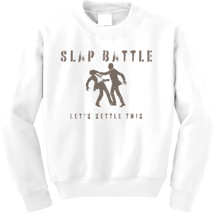 Slap Battle Kids Sweatshirt