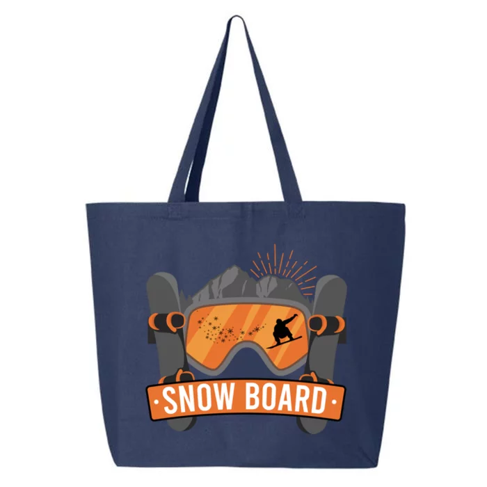 Snow Board Ski Goggles Gift 25L Jumbo Tote