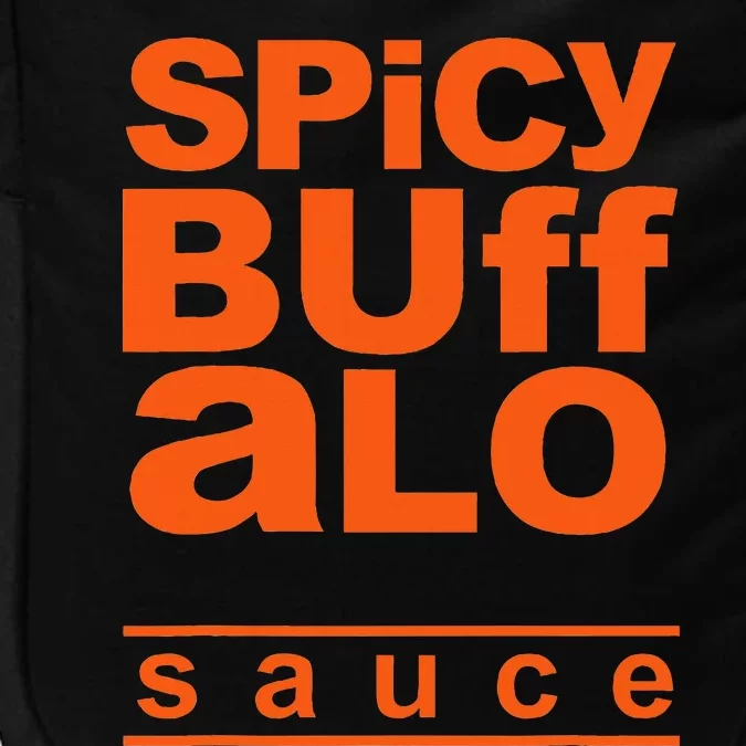 Spicy Buffalo Sauce Easy Halloween Costume Simple Group Impact Tech Backpack