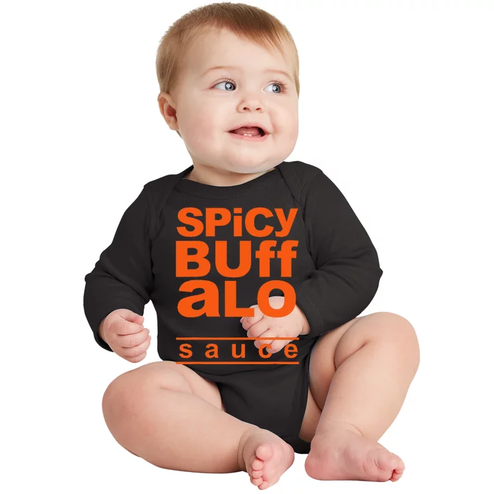 Spicy Buffalo Sauce Easy Halloween Costume Simple Group Baby Long Sleeve Bodysuit