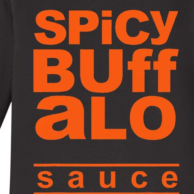 Spicy Buffalo Sauce Easy Halloween Costume Simple Group Baby Long Sleeve Bodysuit