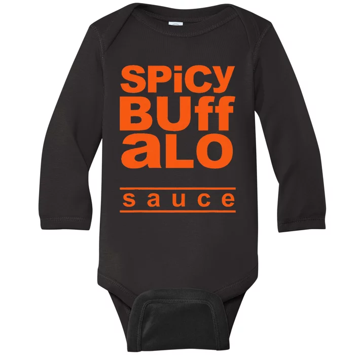 Spicy Buffalo Sauce Easy Halloween Costume Simple Group Baby Long Sleeve Bodysuit