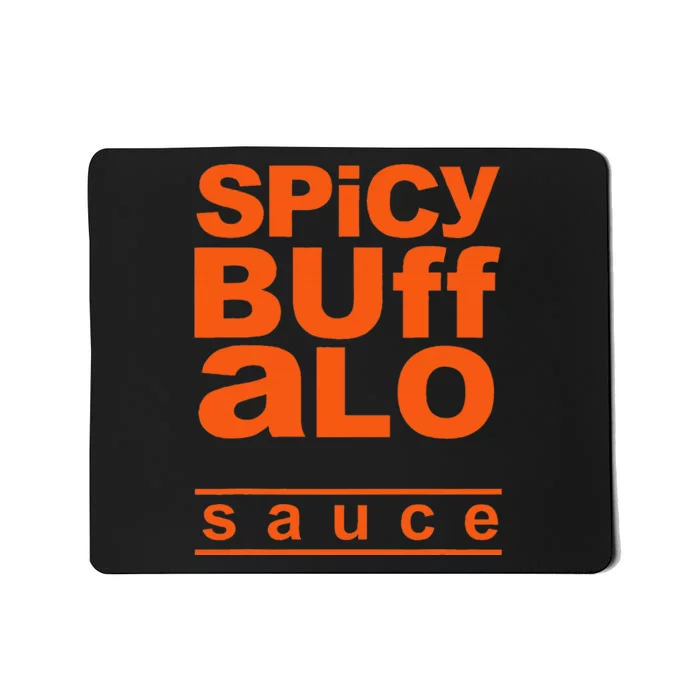 Spicy Buffalo Sauce Easy Halloween Costume Simple Group Mousepad