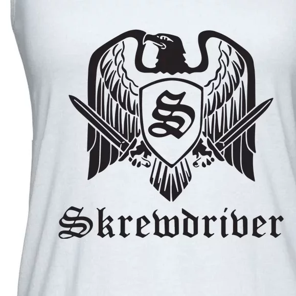 Skrewdriver Bandskrewdriver Skrewdriver Concert Ladies Essential Flowy Tank