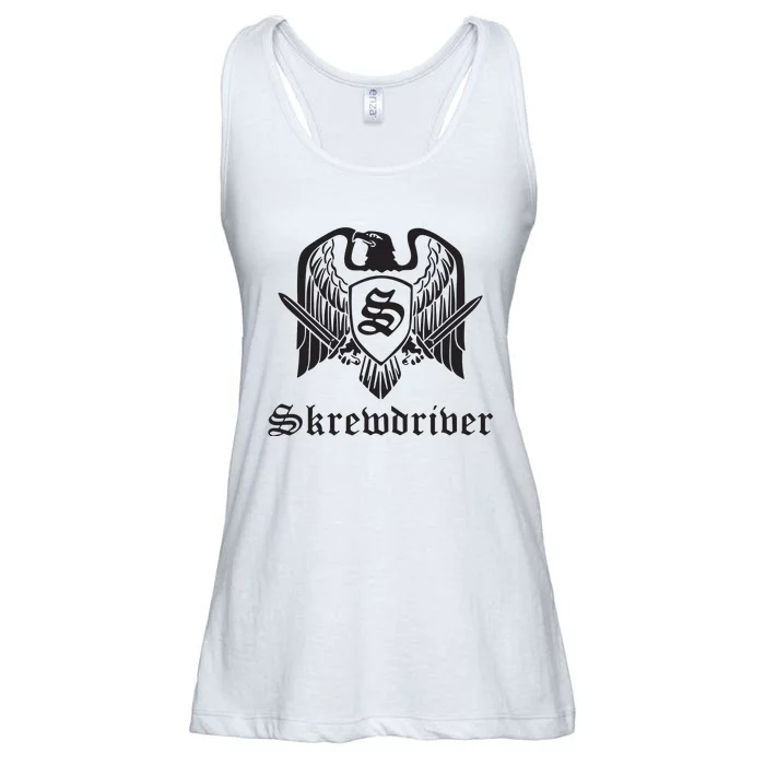 Skrewdriver Bandskrewdriver Skrewdriver Concert Ladies Essential Flowy Tank