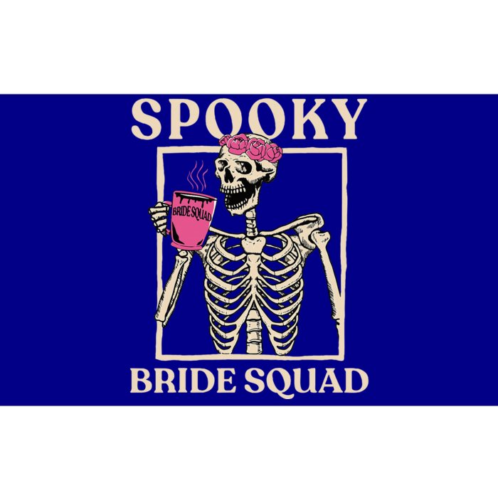 Spooky Bride Squad Skeleton Halloween Bachelorette Party Bumper Sticker