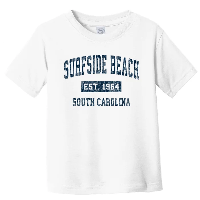 Surfside Beach South Carolina Sc Vintage Sports Toddler T-Shirt