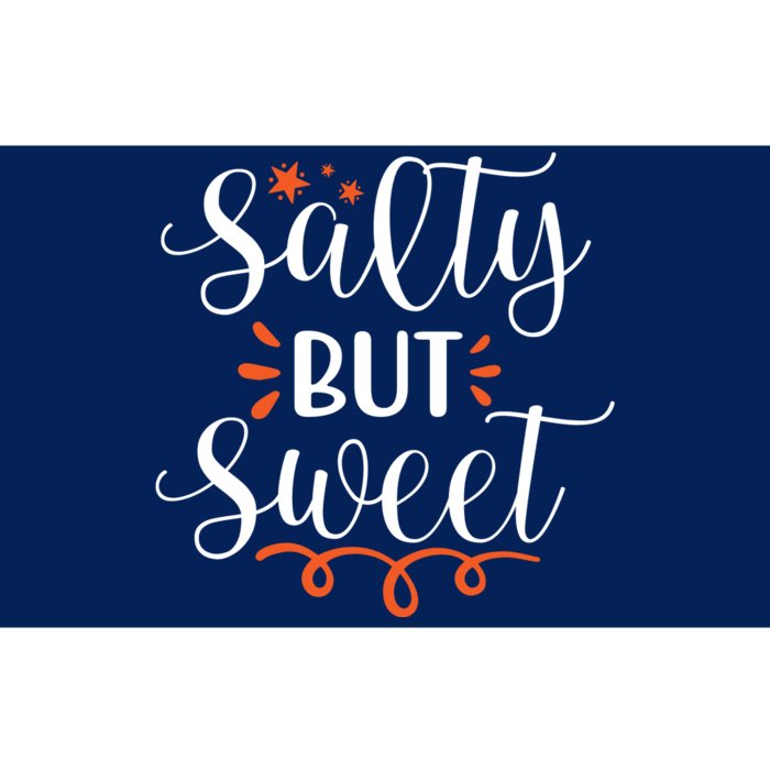 Salty But Sweet Summer Beach Bumper Sticker