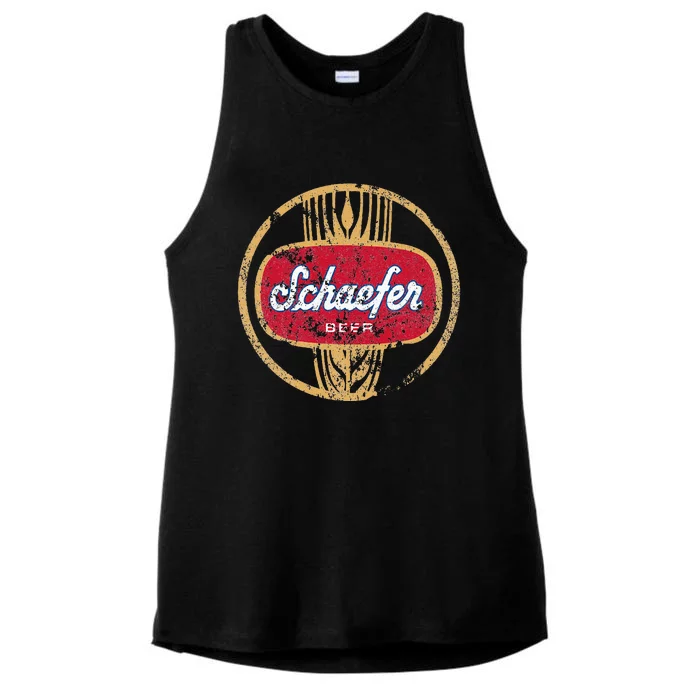 Schaefers Beer Ladies Tri-Blend Wicking Tank