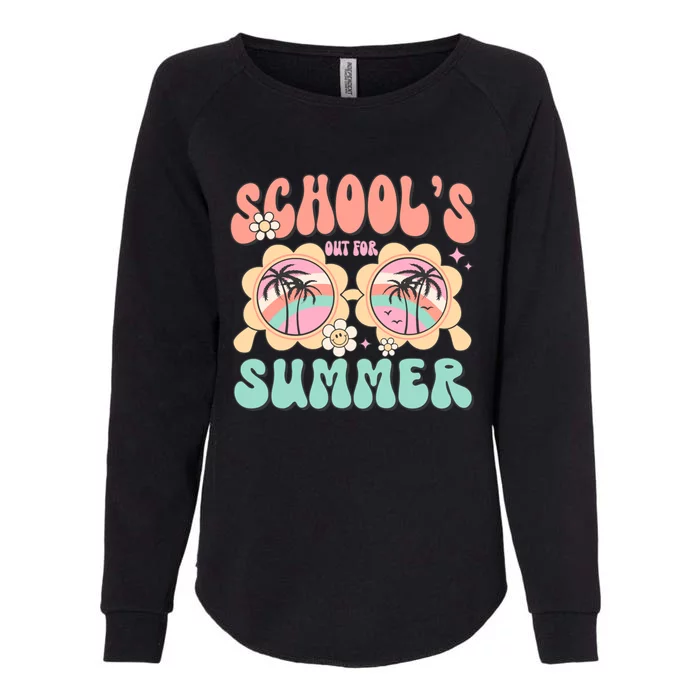 Summer Break Schools Out For Summer Womens California Wash Sweatshirt