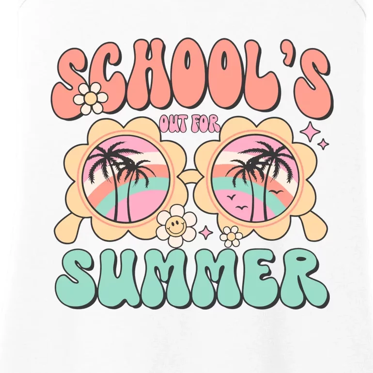 Summer Break Schools Out For Summer Ladies Essential Tank