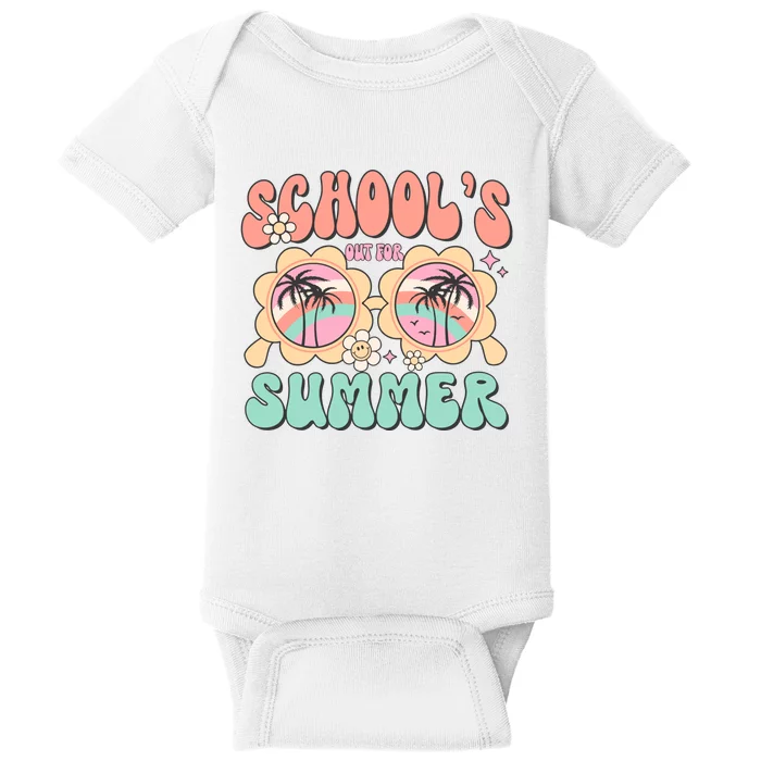 Summer Break Schools Out For Summer Baby Bodysuit