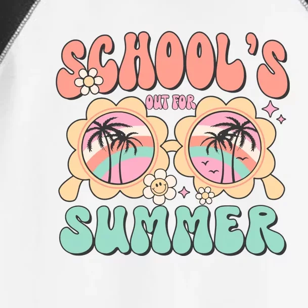 Summer Break Schools Out For Summer Toddler Fine Jersey T-Shirt