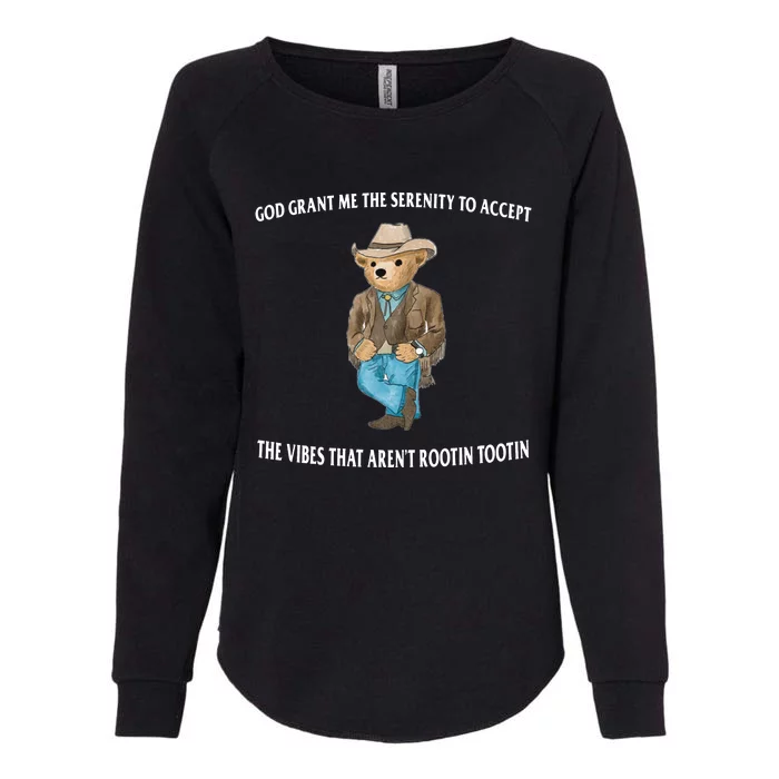 Serenity Bear Womens California Wash Sweatshirt