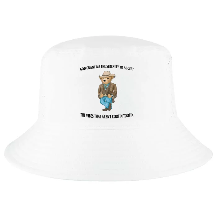 Serenity Bear Cool Comfort Performance Bucket Hat