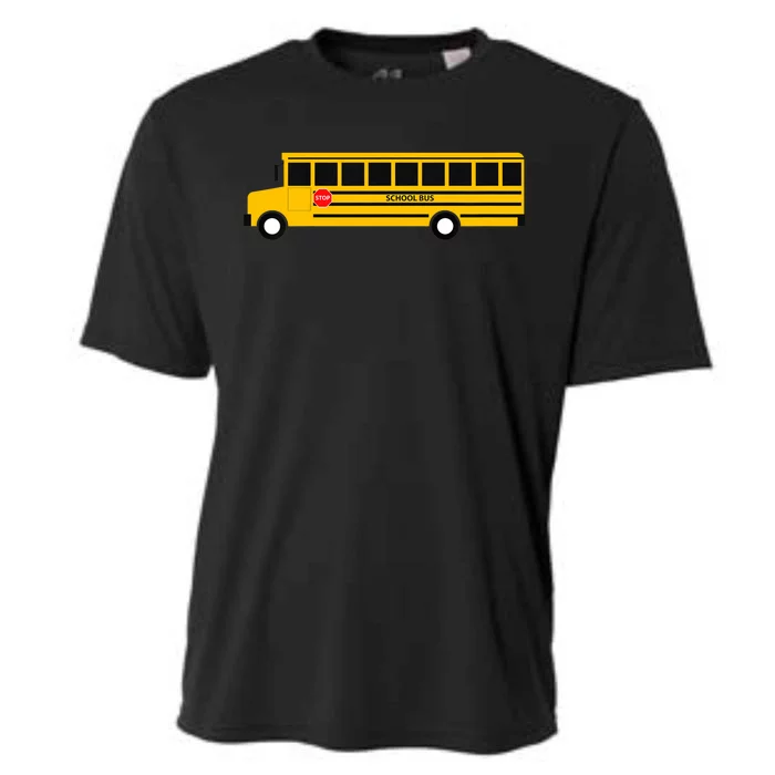 School Bus Cooling Performance Crew T-Shirt