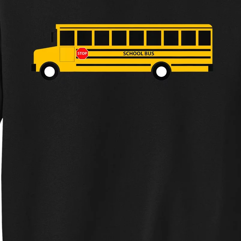 School Bus Tall Sweatshirt