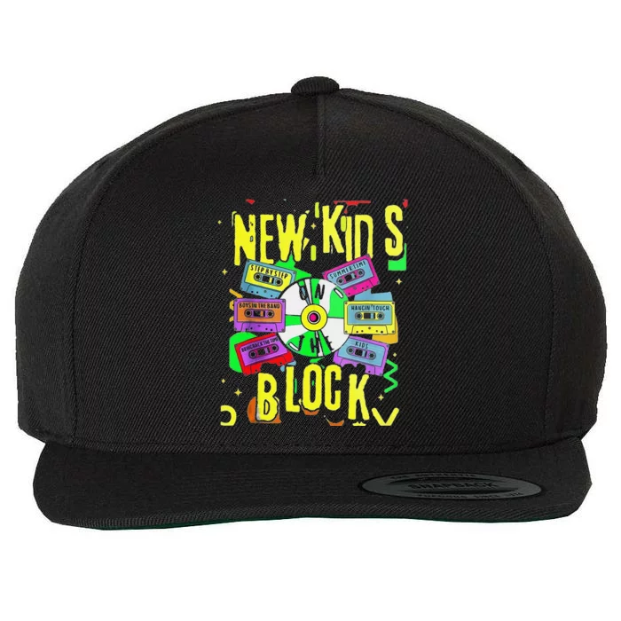 Step By Step Summertime New Music Wool Snapback Cap