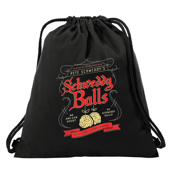 Schweddy Balls Drawstring Bag