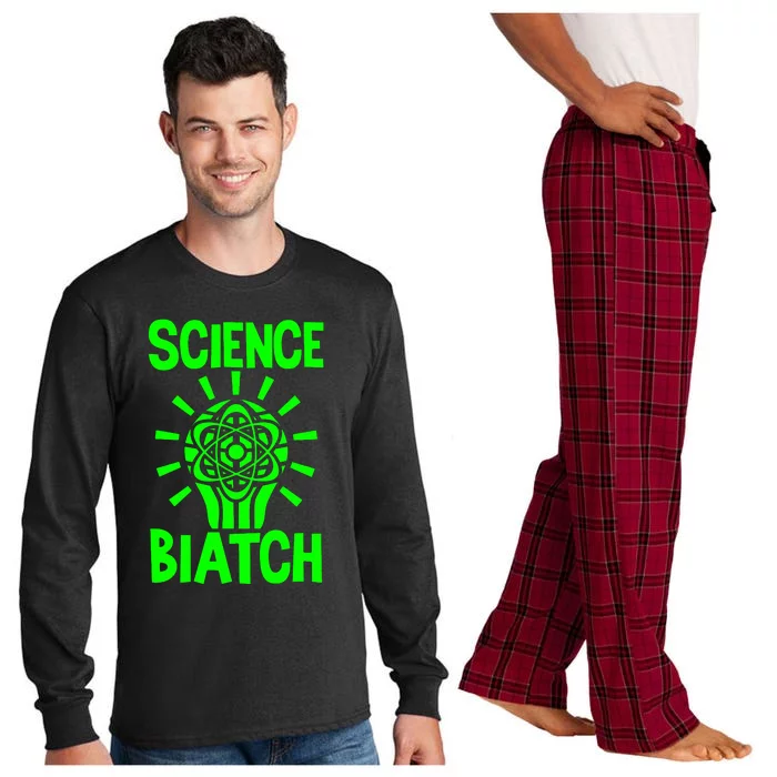 Science Biatch Long Sleeve Pajama Set