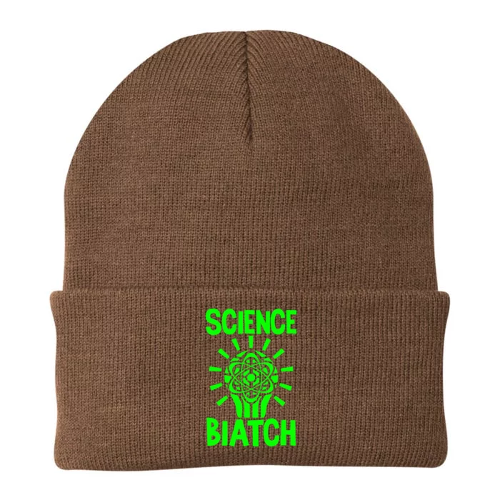 Science Biatch Knit Cap Winter Beanie